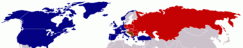 Les pays du Pacte de Varsovie face à ceux de l'OTAN