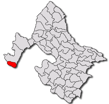 Localisation de Svinița