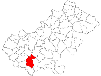 Localisation de Tășnad