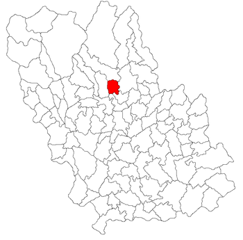 Localisation de Teișani