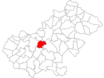 Localisation de Terebești