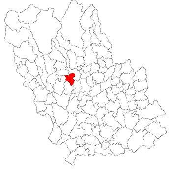 Localisation de Vâlcănești