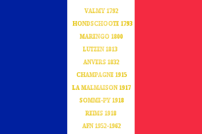 22e régiment d'infanterie de ligne - drapeau.svg