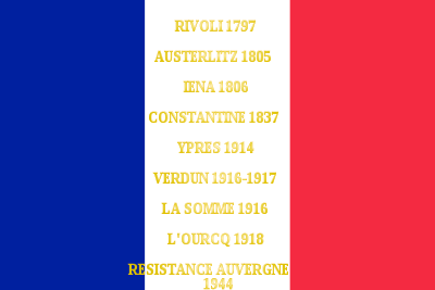92e régiment d'infanterie drapeau.svg