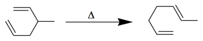 Réarrangement de Cope du 3-méthyl-1,5-hexadiène