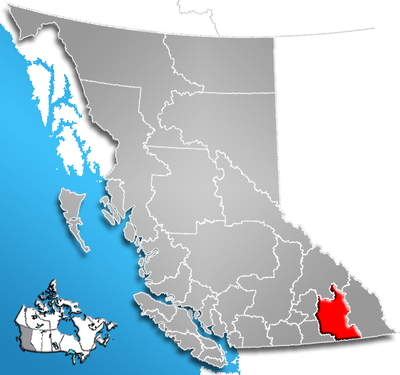 Central Kootenay Regional District, British Columbia Location.png