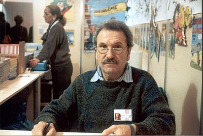 Janvier 1990, festival de la bande dessinée d'Angoulême