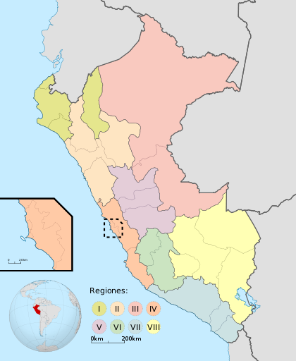 Copa Perú - Regions.svg