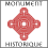 Logo monument historique - rouge ombré, encadré.svg