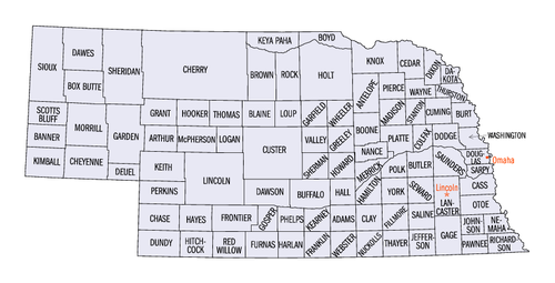 Nebraska counties map.png
