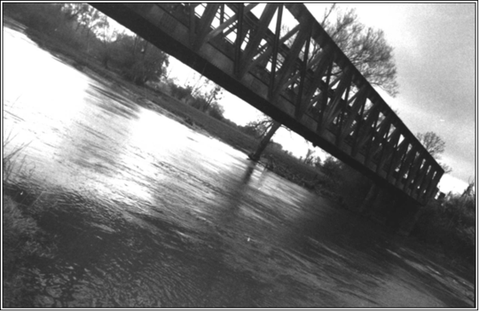 Martincourt sur Meuse Le pont actuel