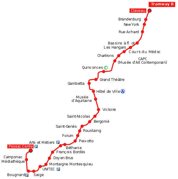 Ligne B Tramway Bordeaux.svg