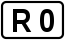 Autoroute R0 (BE) Logo.svg