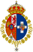 Personal Coat of arms of Sofia, Queen of Spain.svg