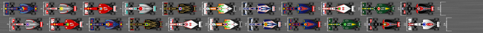 Schéma de la grille de qualification du Grand Prix du Japon 2011