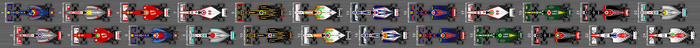 Schéma de la grille de départ du Grand Prix du Japon 2011