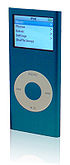iPod nano bleu de 4 Go