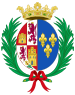 Coat of Arms of Elisabeth of France (1545-1568), Queen Consort of Spain.svg
