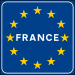 Traffic sign of border with France.svg