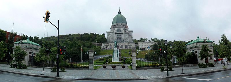 Vue panoramique de l'Oratoire Saint-Joseph du Mont-Royal