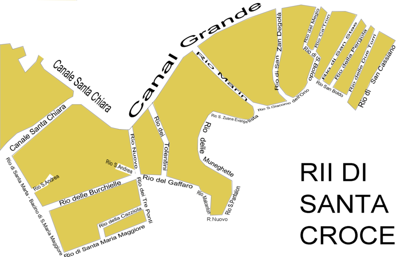 Canaux de Santa Croce
