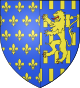 COA french queen Jeanne de Bourgogne (comtale).svg