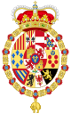 Coat of Arms of the Prince of Asturias (1761-1868 and 1874-1931)-Golden Fleece Variant.svg