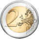 Face commune de la pièce de 2 euros