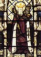 Roi Æthelberht (vitrail de la Chapelle de Tous les Saints)