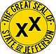 Le sceau du Jefferson (State of)Jefferson (État de).