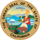 Le sceau de la Californie.