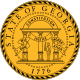Le sceau de la Géorgie.