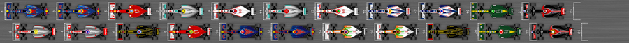 Schéma de la grille de départ du Grand Prix d'Australie 2011