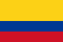Drapeau de la Colombie (largeur inégale)
