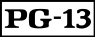 PG-13 rating symbol.