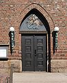 Mariehamn Sankt Görans kyrka entrance.jpg