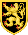 Arms of the prince Charles of Belgium count of Flanders (1921-1983).svg