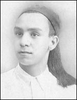 Abou el Kacem Chebbi portant une chéchia à l’âge de 17 ans