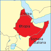 Empire éthiopien incorporé à l'AOI