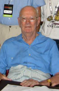 Arthur C. Clarke à Sri Lanka en 2005