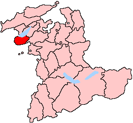 District d'Erlach dans le canton de Berne