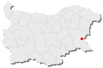Localisation de Bourgas