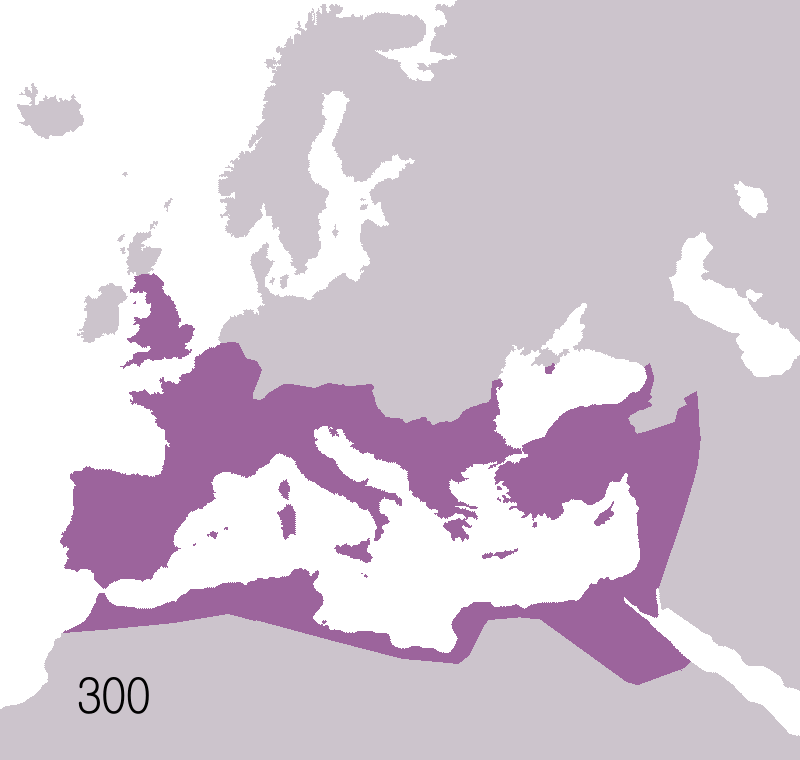 De l'Empire romain à l'Empire byzantin et ses états héritiers