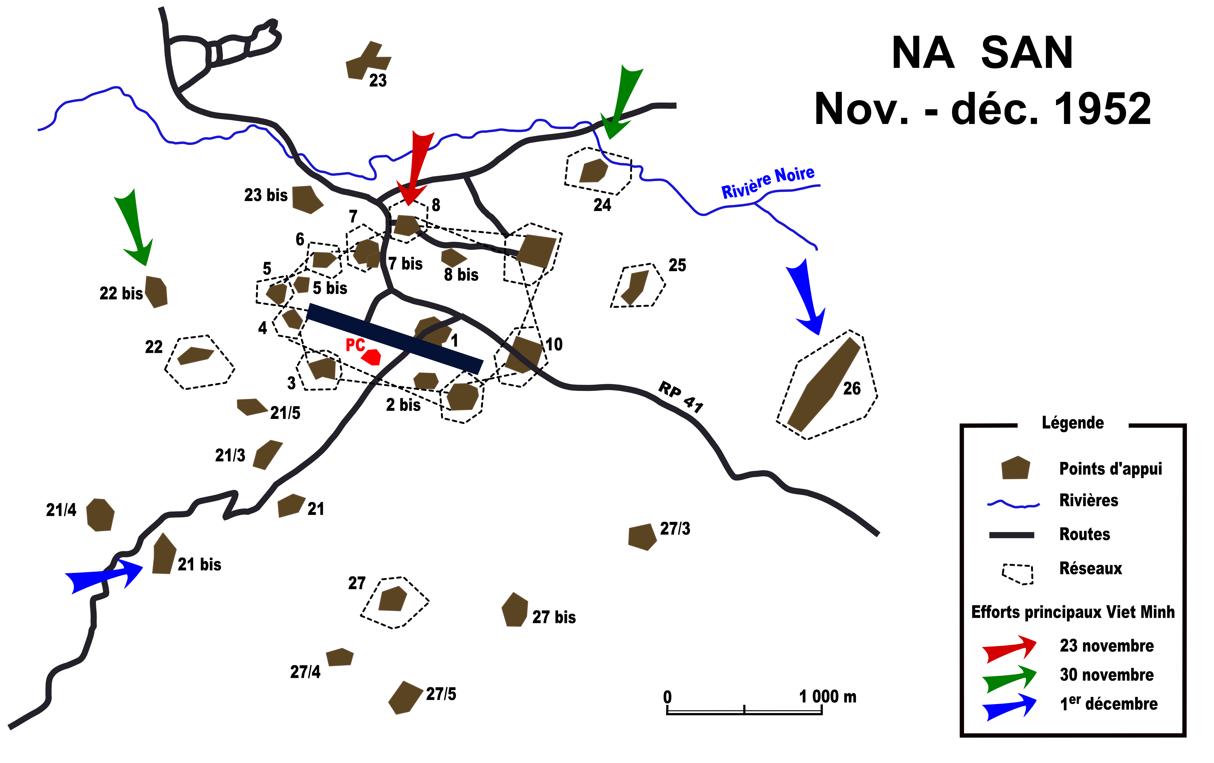 Guerre d'Indochine Dakota pour l'évacuation de Na-San en août 1953 