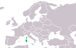 Principalement Corse et Sardaigne