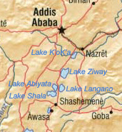Localisation du lac