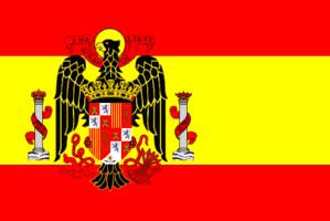 Flag of Espagne1945-1977.gif