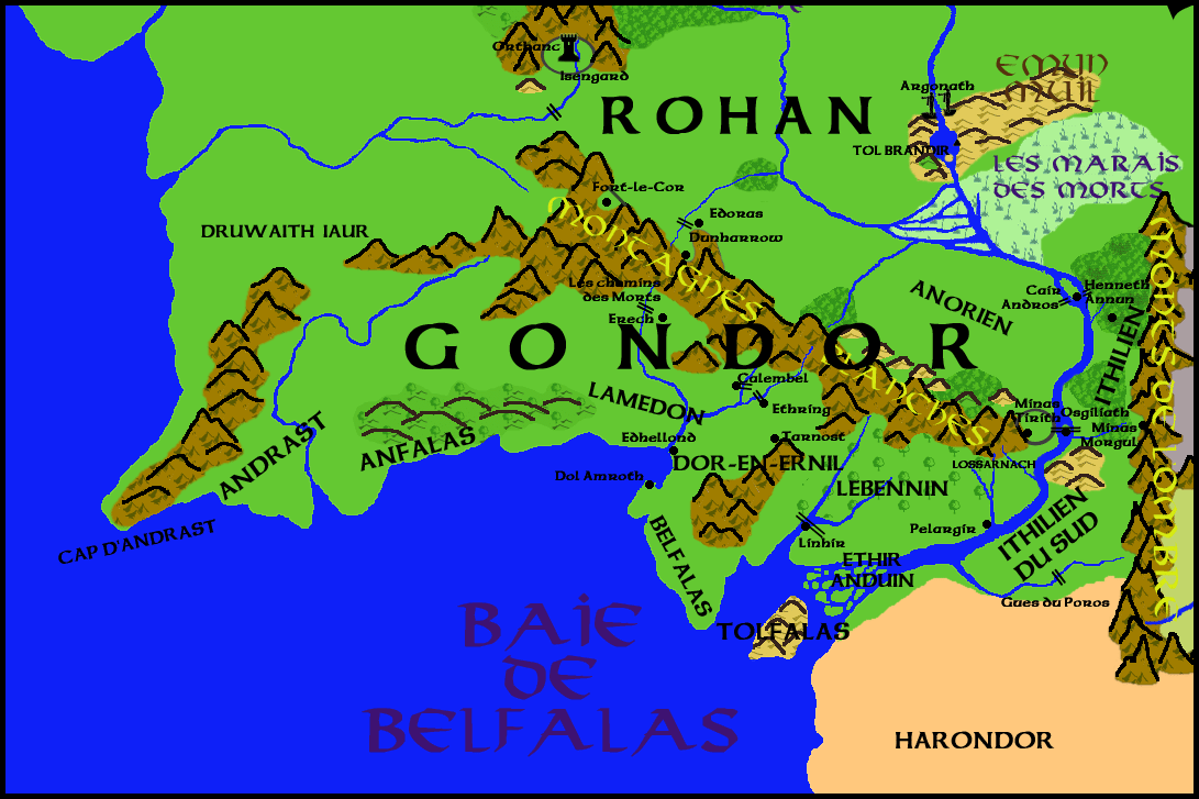 "Plan du Gondor"