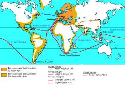 les 5 voyages