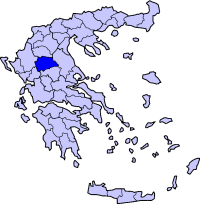 Localisation de Trikala